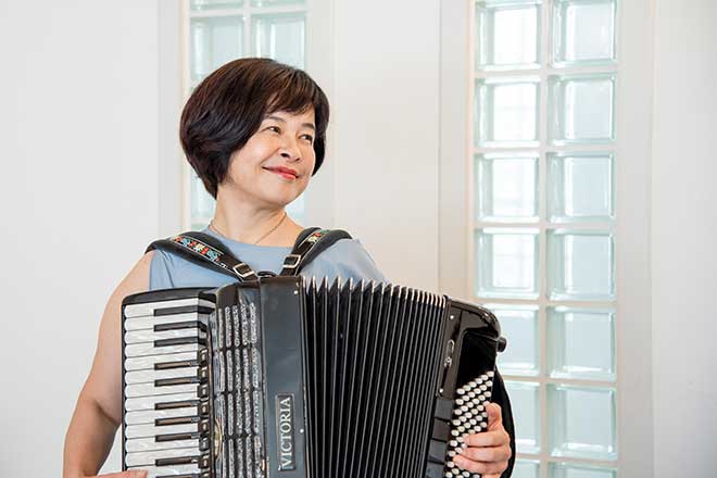 Rieko Iwaki (accordion)