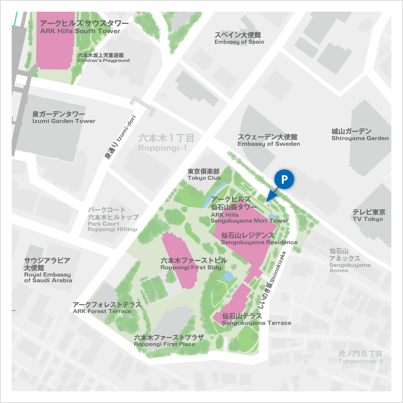 [Parking map]