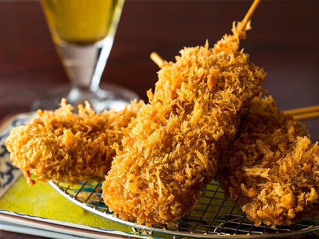 かつぞう特製串かつ3本セット（ヒレ串かつ・ロース串かつ・メンチ串かつ）