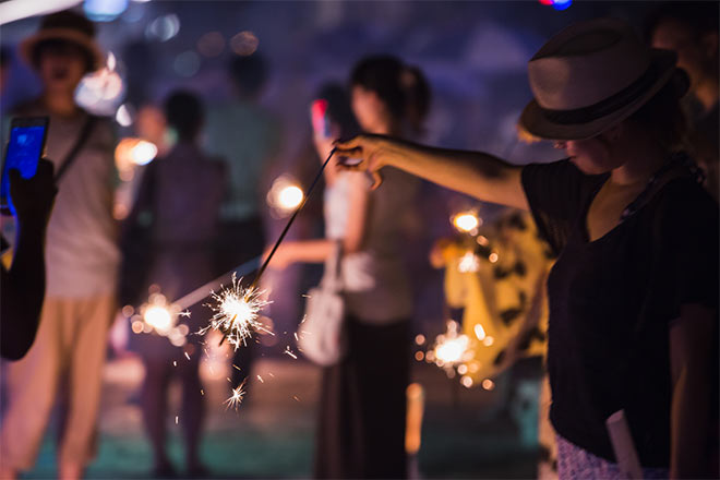 手持ち花火