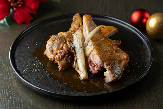 THE CITY BAKERY BRASSERIE RUBIN 近江鴨のコンフィ ソースオランジュ