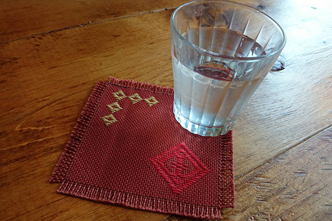 こぎん刺し体験