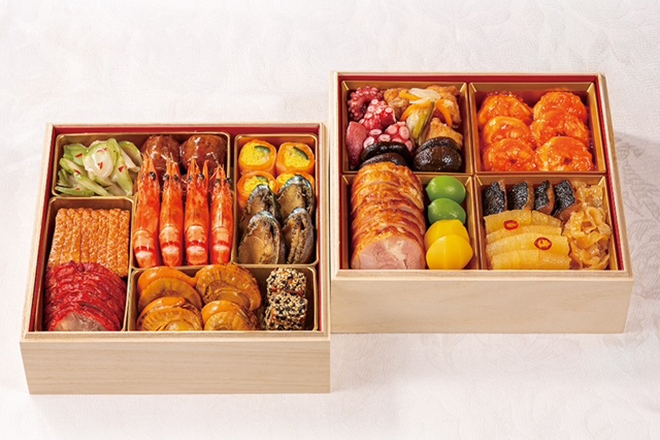 謝朋殿　中華おせち二段重（人前）